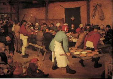 Repas de fête de Bruegel