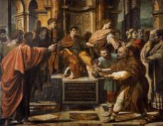 La conversion du proconsul - Raphaël